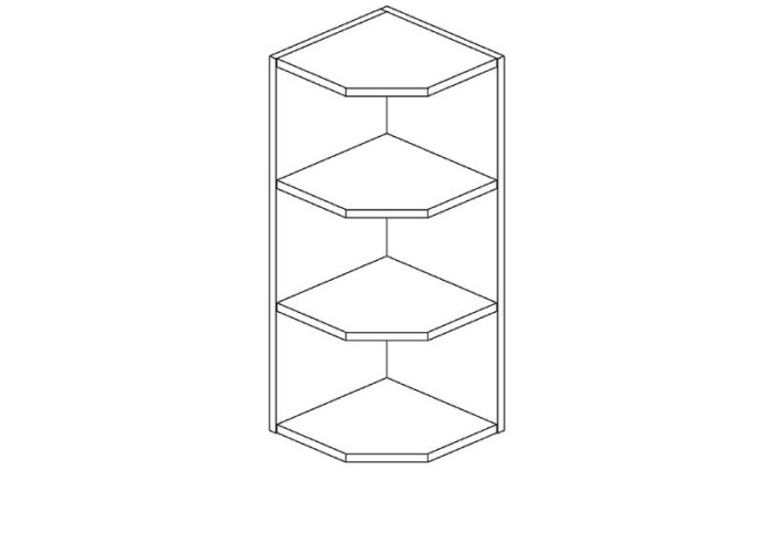 DELICJA dub messina D3, horné rohové ukončenie v šírke 30 cm DELICJA dub messina D3, horné rohové ukončenie v šírke 30 cm