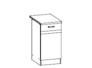 ELIZA EZ10/D40, dolná skrinka v šírke 40 cm