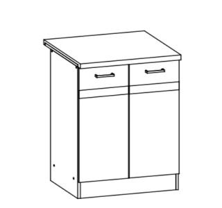 ELIZA EZ14/D60, dolná skrinka v šírke 60 cm