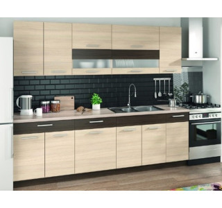 MODENA rijeka svetlá/rijeka tmavá 260, kuchynská linka