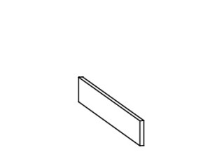 TIFFANY T32, bočný sokel na spodné skrinky v dĺžke 51,4 cm a výške 10 cm