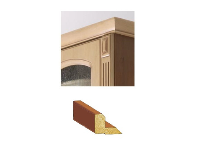 FL ozdobná lišta V na horné skrinky, na kuchyňu VERDI FL ozdobná lišta V na horné skrinky, na kuchyňu VERDI