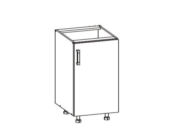 HAMPER dub lancelot D45, dolná skrinka v šírke 45 cm HAMPER dub lancelot D45, dolná skrinka v šírke 45 cm
