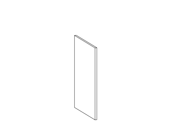 FL DBZ56, doska na zakrytie zadnej medzery na spodných skrinkách v šírke 56 cm FL DBZ56, doska na zakrytie zadnej medzery na spodných skrinkách v šírke 56 cm