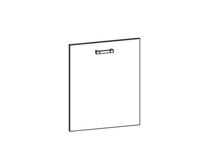 HAMPER dub lancelot DM60/71, dvierka na umývačku riadu v šírke 60 cm a výške 71 cm HAMPER dub lancelot DM60/71, dvierka na umývačku riadu v šírke 60 cm a výške 71 cm