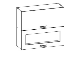 HAMPER dub lancelot G2O_60/72, horná výklopná skrinka v šírke 60 cm