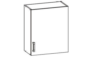 VERDI svetlosivá G60/72, horná skrinka v šírke 60 cm