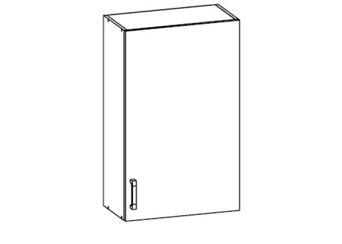 VERDI svetlosivá G60/95, horná skrinka v šírke 60 cm a výške 95 cm VERDI svetlosivá G60/95, horná skrinka v šírke 60 cm a výške 95 cm