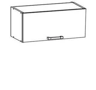 HAMPER dub lancelot GO80/36, horná skrinka v šírke 80 cm