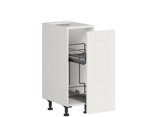 EDAN biely canadian DC30, dolná skrinka s CARGO košom v šírke 30 cm