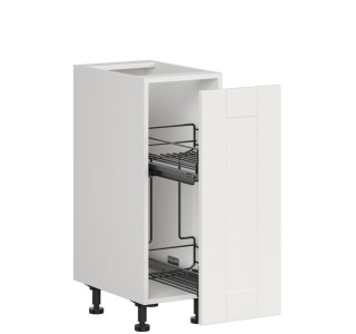 EDAN biely canadian DC30, dolná skrinka s CARGO košom v šírke 30 cm