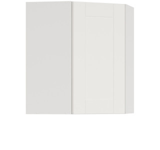 EDAN biely canadian GNWU60/72, horná rohová skrinka v šírke 60x60 cm