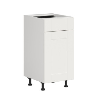 EDAN biely canadian D1S40, dolná skrinka so zásuvkou v šírke 40 cm