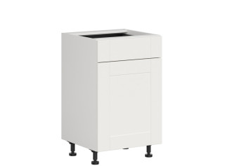 EDAN biely canadian D1S50, dolná skrinka so zásuvkou v šírke 50 cm