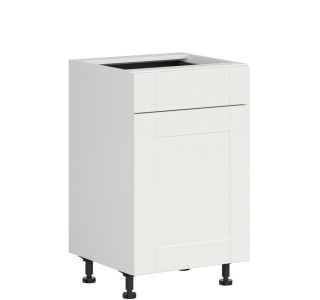 EDAN biely canadian D1S50, dolná skrinka so zásuvkou v šírke 50 cm