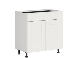 EDAN biely canadian D1S80, dolná skrinka so zásuvkou v šírke 80 cm