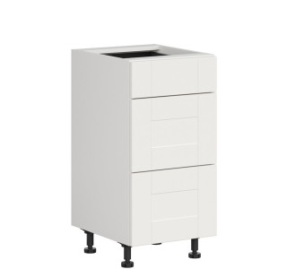 EDAN biely canadian D3S40, dolná zásuvková skrinka v šírke 40 cm