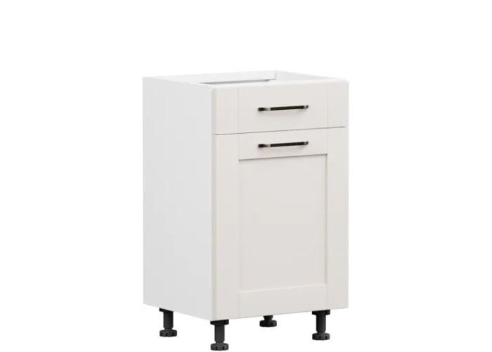 EDAN piesková bežová D1S50, dolná skrinka so zásuvkou v šírke 50 cm EDAN piesková bežová D1S50, dolná skrinka so zásuvkou v šírke 50 cm