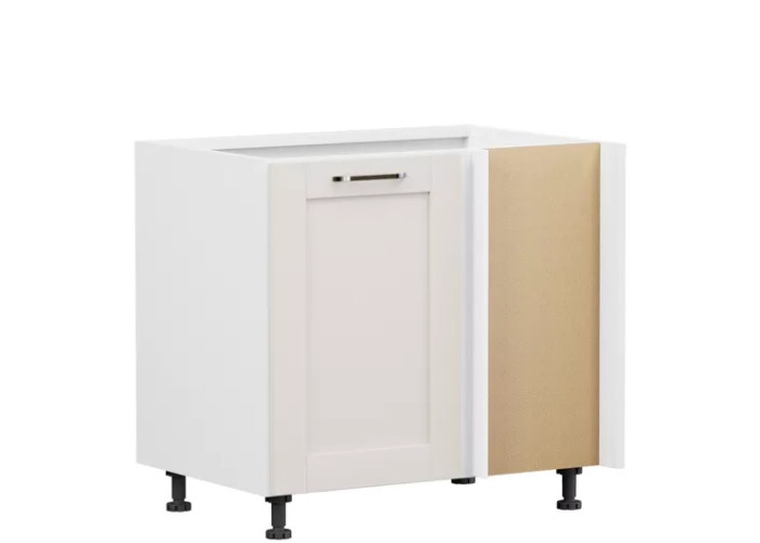 EDAN piesková bežová DNW105P, dolná skrinka určená do rohu v šírke 105 cm