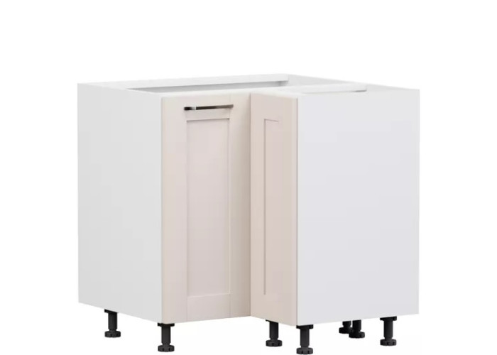 EDAN piesková bežová DNW90, dolná rohová skrinka v šírke 90 x 90 cm EDAN piesková bežová DNW90, dolná rohová skrinka v šírke 90 x 90 cm