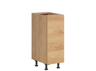HAMPER dub hikory DC30, dolná skrinka s CARGO košom v šírke 30 cm