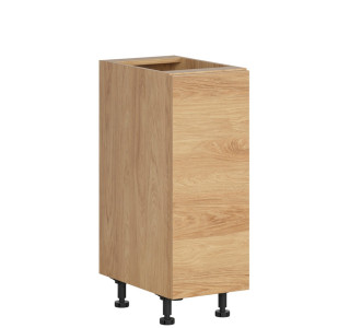 HAMPER dub hikory DC30, dolná skrinka s CARGO košom v šírke 30 cm