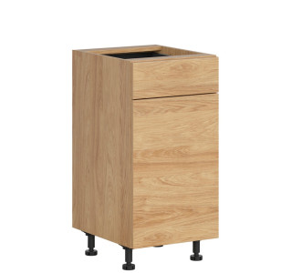 HAMPER dub hikory D1S40, dolná skrinka so zásuvkou v šírke 40 cm