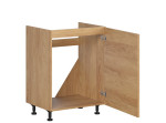HAMPER dub hikory DK60, dolná drezová skrinka v šírke 60 cm