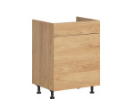 HAMPER dub hikory DKS60, dolná drezová skrinka s košom na odpad v šírke 60 cm HAMPER dub hikory DKS60, dolná drezová skrinka s košom na odpad v šírke 60 cm