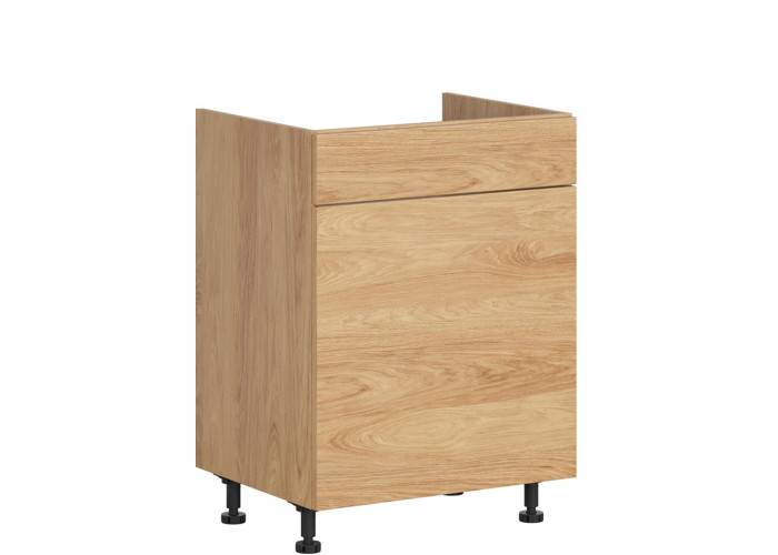 HAMPER dub hikory DKS60, dolná drezová skrinka s košom na odpad v šírke 60 cm HAMPER dub hikory DKS60, dolná drezová skrinka s košom na odpad v šírke 60 cm