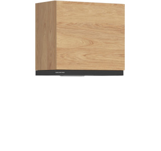 HAMPER dub hikory GOO60/50, horná skrinka na vstavaný digestor v šírke 60 cm a výške 50 cm