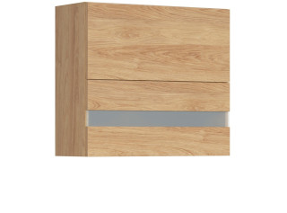 HAMPER dub hikory G2O_80/72, horná výklopná skrinka v šírke 80 cm