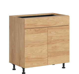 HAMPER dub hikory D1S80, dolná skrinka so zásuvkou v šírke 80 cm