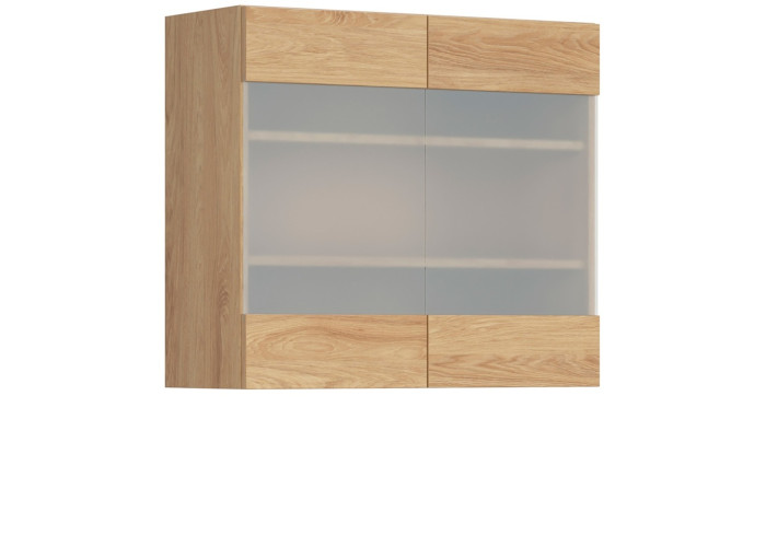HAMPER dub hikory G80/72-LVPV, horná skrinka v šírke 80 cm