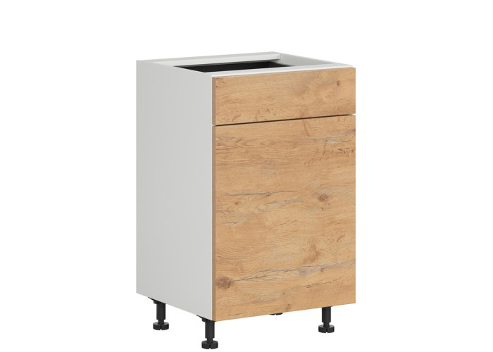 HAMPER dub lancelot D1S50, dolná skrinka so zásuvkou v šírke 50 cm