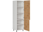 HAMPER dub lancelot D60/207, vysoká skrinka v šírke 60 cm a výške 207 cm HAMPER dub lancelot D60/207, vysoká skrinka v šírke 60 cm a výške 207 cm