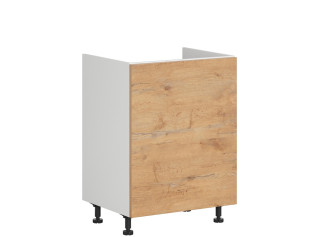 HAMPER dub lancelot DK60, dolná drezová skrinka v šírke 60 cm