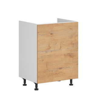 HAMPER dub lancelot DK60, dolná drezová skrinka v šírke 60 cm
