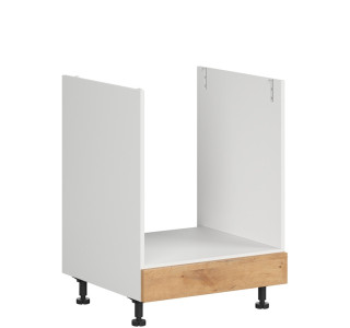 HAMPER dub lancelot DP60, dolná skrinka na vstavanú rúru v šírke 60 cm