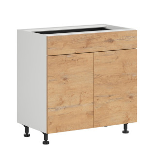 HAMPER dub lancelot D1S80, dolná skrinka so zásuvkou v šírke 80 cm