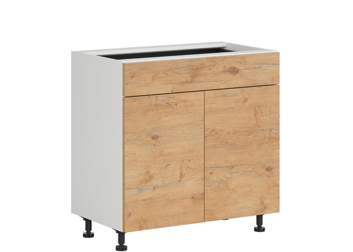 HAMPER dub lancelot D1S80, dolná skrinka so zásuvkou v šírke 80 cm