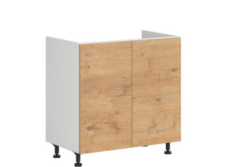 HAMPER dub lancelot DK80, dolná drezová skrinka v šírke 80 cm