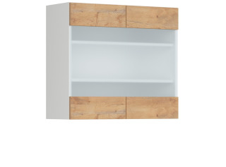 HAMPER dub lancelot G80/72-LVPV, horná skrinka v šírke 80 cm