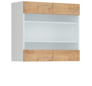 HAMPER dub lancelot G80/72-LVPV, horná skrinka v šírke 80 cm