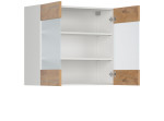 HAMPER dub lancelot G80/72-LVPV, horná skrinka v šírke 80 cm