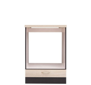 JUNONA LINE dub sonoma DPK-60/82, dolná skrinka na vstavaný sporák v šírke 60 cm