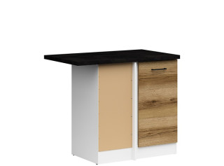 JUNONA LINE delano svetlé DNW100-L, dolná rohová skrinka v rozmere 100x60 cm