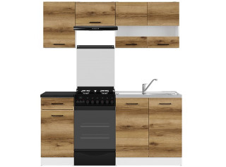JUNONA LINE delano svetlé 120/170 cm, kuchynský komplet