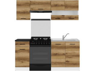 JUNONA LINE delano svetlé 120/180 cm, kuchynský komplet