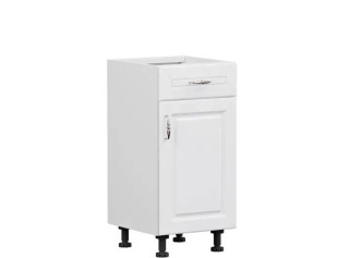 OLDER biely canadian D1S40, dolná skrinka so zásuvkou v šírke 40 cm